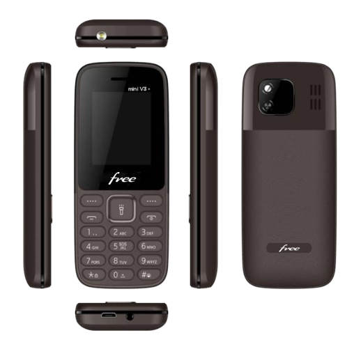 free mini v3 plus COFFE BROWN