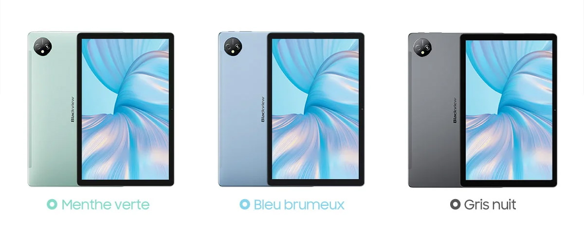 Blackview Tab 80 colors
